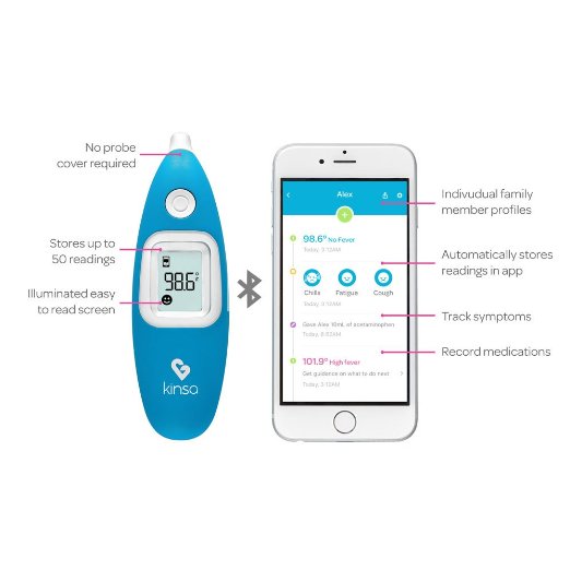kinsa smart ear thermometer
