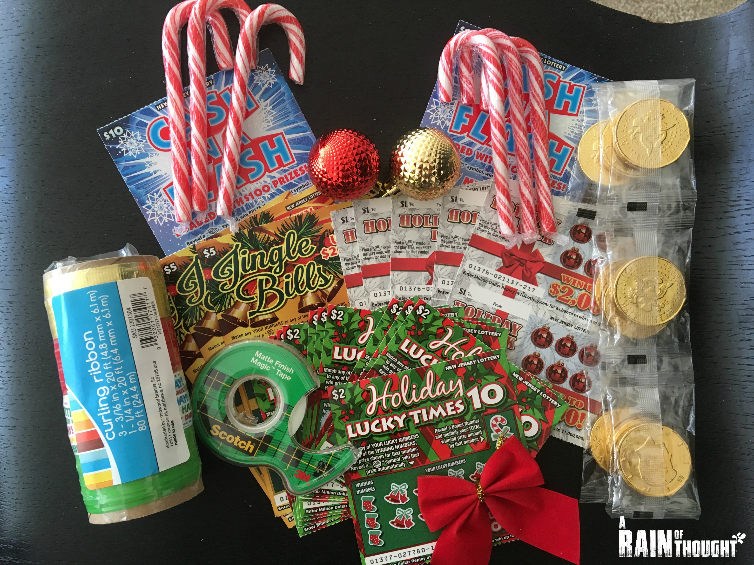 DIY Rustic Holiday Card Holder with New Jersey Lottery Holiday Games -  Engineer Mommy