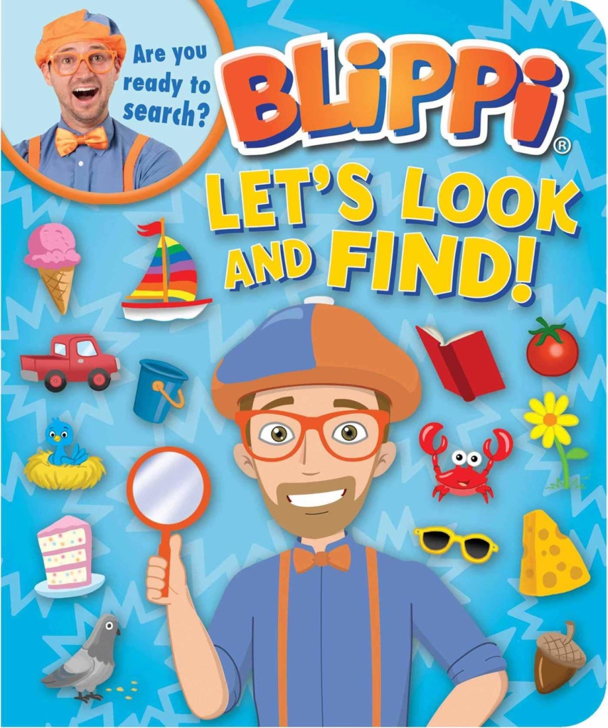 Blippi: Let's Look & Find Book